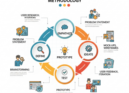 El Design Thinking es una metodología para resolver problemas de forma creativa